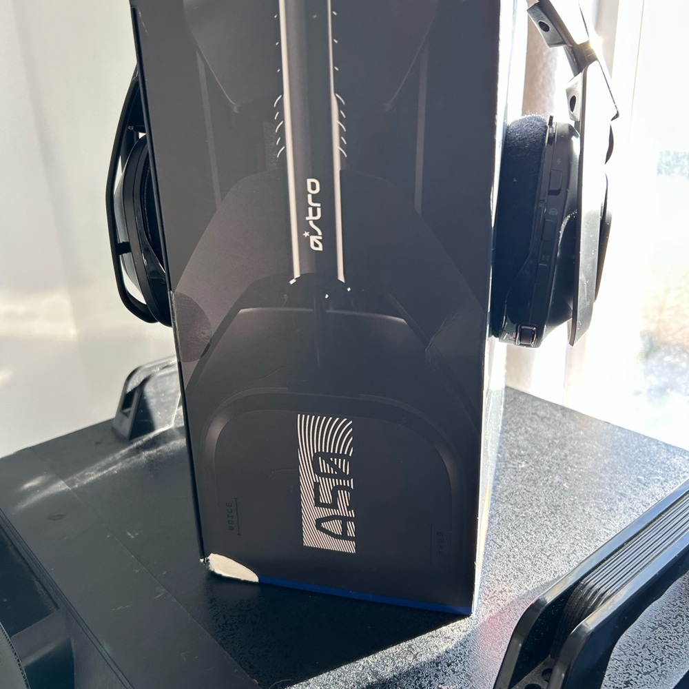 Astro Black Earbud Headphones